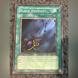 Yu-Gi-Oh Black Pendant SDP-025